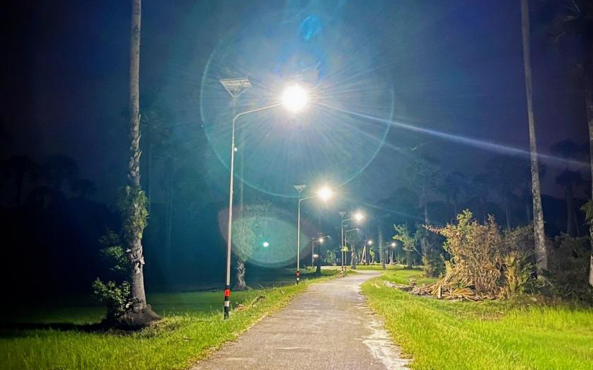 点亮泰国乡村路，太阳能路灯赋能乡村安全